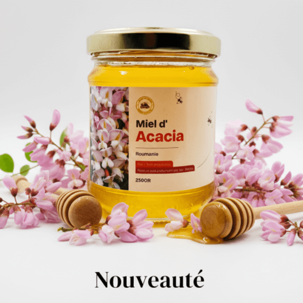 Miel d'acacia 250gr - Le miel idéal pour les enfants et les diabétiques