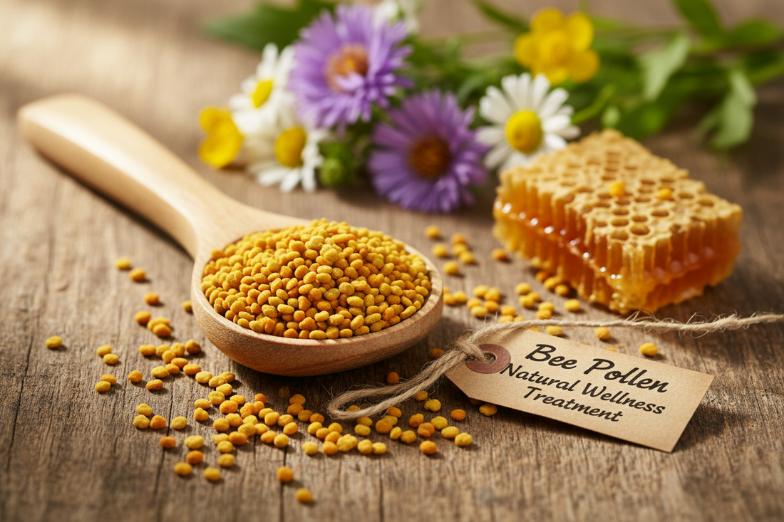 cure pollen abeille