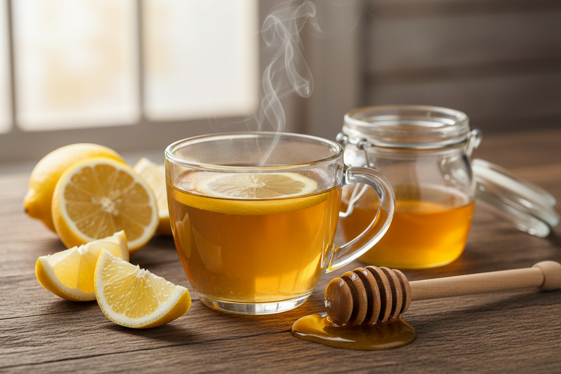 infusion miel et citron