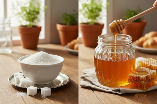 remplacer sucre par miel