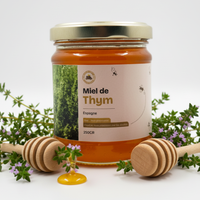 Miel de thym 250gr - Apaise la toux grasse