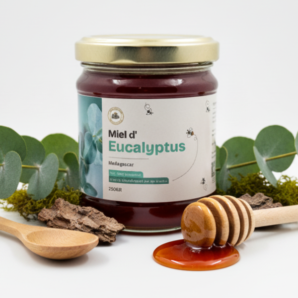 Miel d'eucalyptus 250gr - Dégage les voies respiratoires
