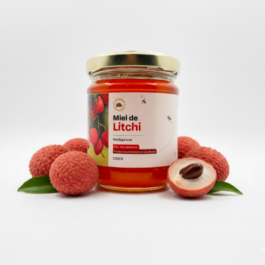 Miel de litchi 125gr offert   - Un allié naturel pour la digestion