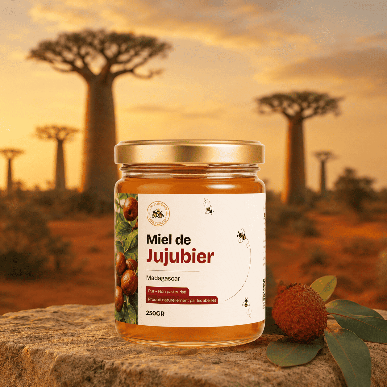 Miel de jujubier - origine Madagascar