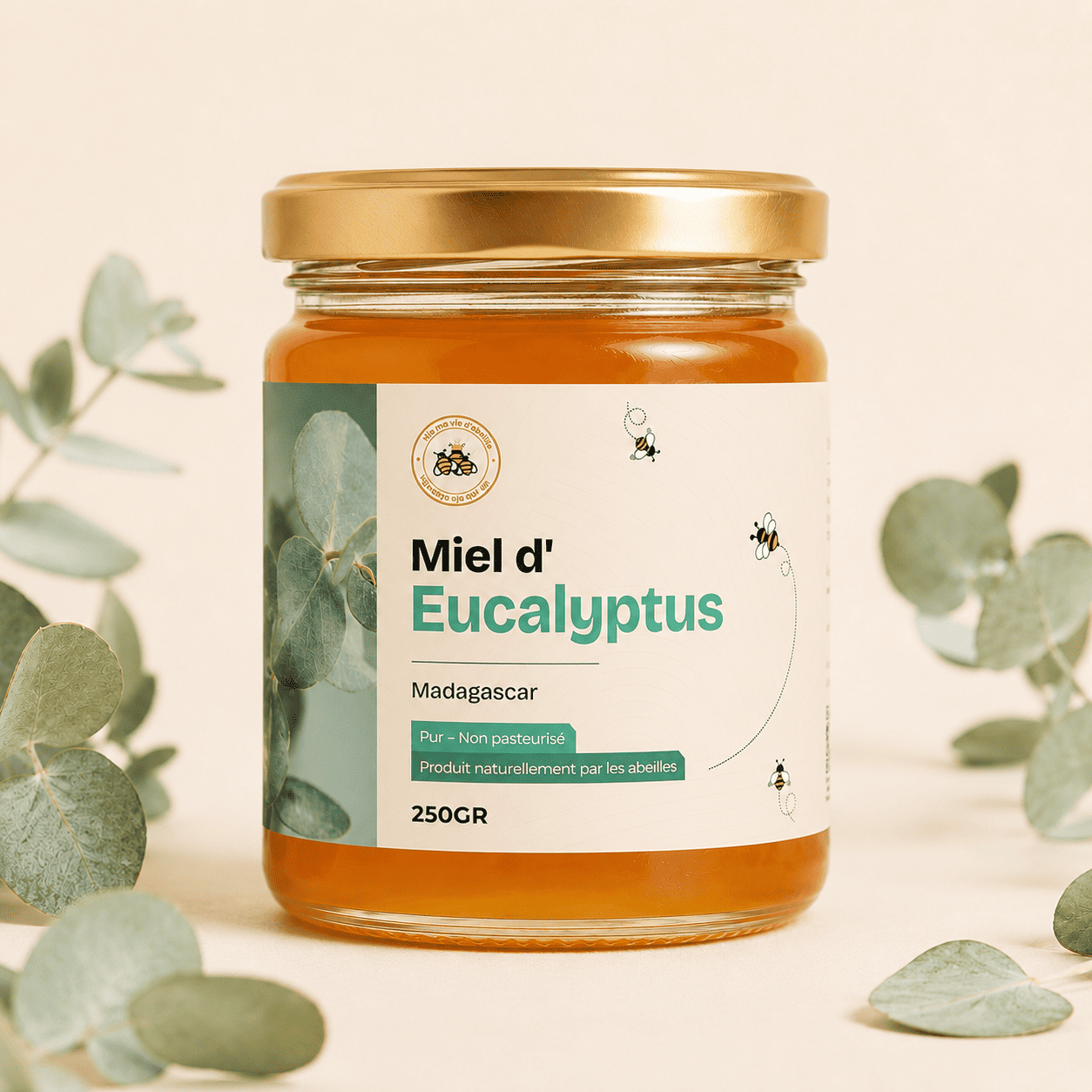 miel d'eucalyptus- vis ma vie d'abeille