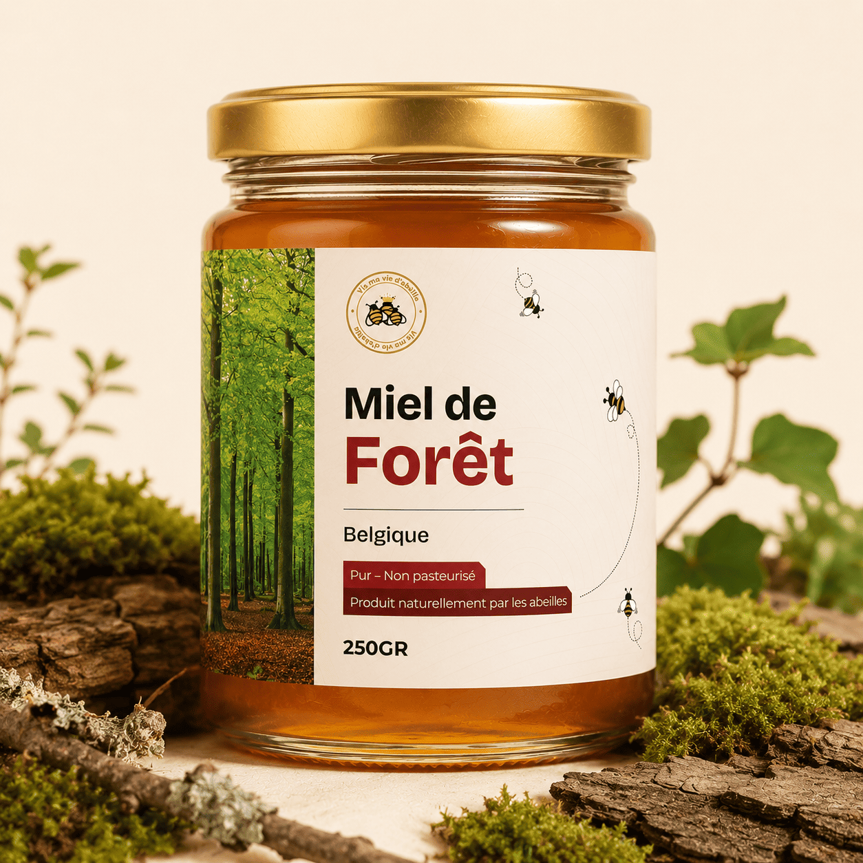 miel de foret - vis ma vie d'abeille