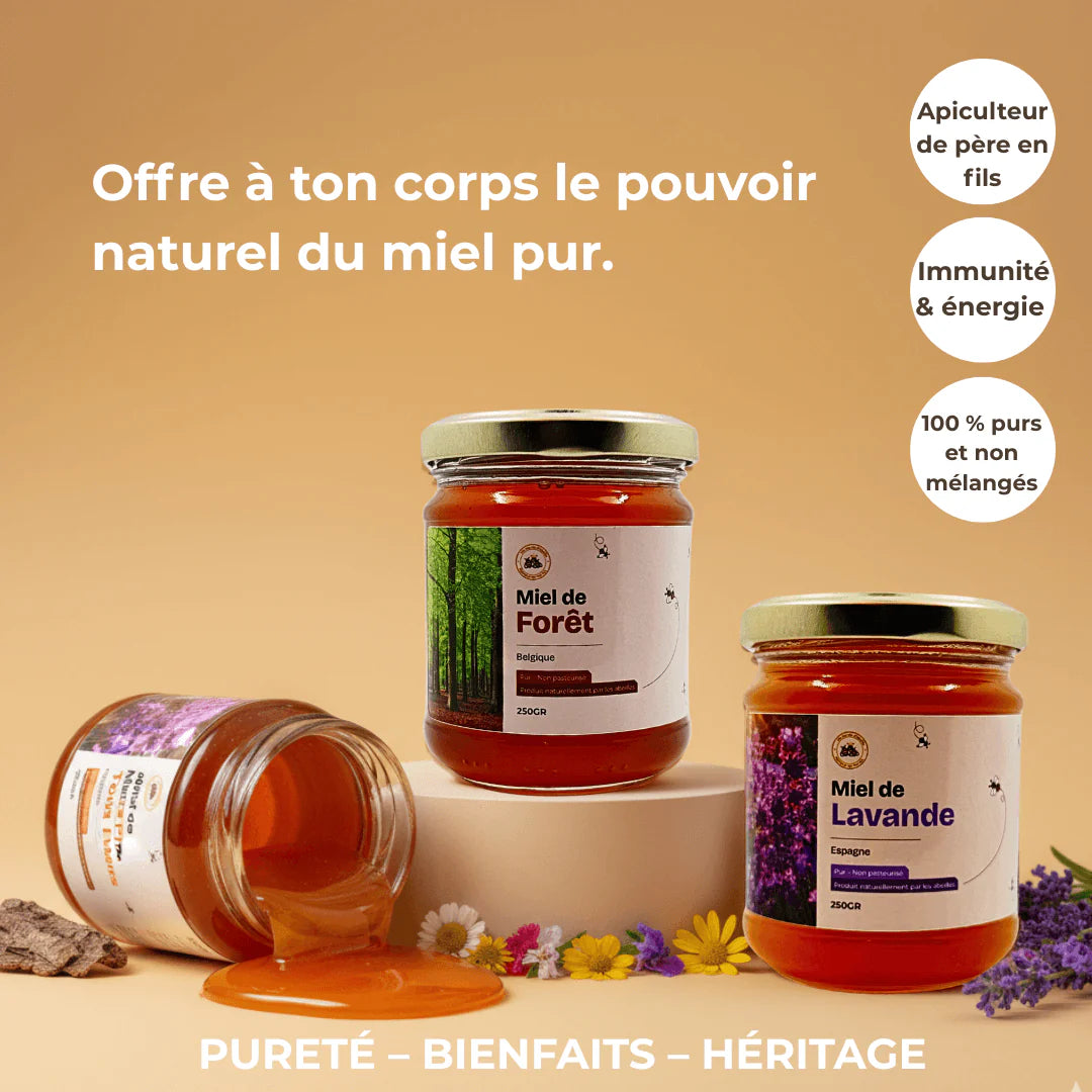 Miel pur et naturel Vis ma vie d'abeille