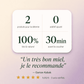 Avis client vérifié 5/5 sur le miel de lavande du Pack Détente & Sommeil