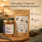 Composition du Pack Détente & Sommeil : miel de lavande et tisane Paix Intérieure Bio