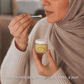 Rituel du matin avec la gelée royale fraîche du Pack Immunité & Énergie