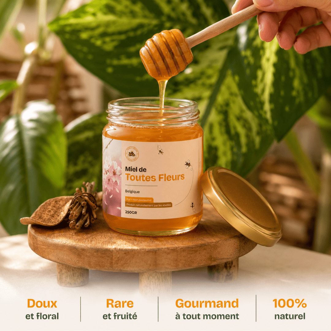Pack Plaisir & Gourmandise Vis ma vie d'abeille : miel doux et floral pour un moment gourmand
