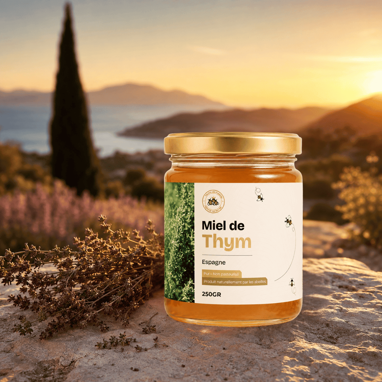 Miel de thym - origine Espagne